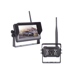 [EP175J] Sistema Profesional Inalámbrico de Cámara de Reversa Infrarroja y Monitor Touch de 7" para Vehículos de Trabajo y Montacargas | EP175J