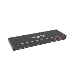 [EPC-B14SA] Splitter HDMI 1x4 | 1 Entrada a 4 salidas (Simultaneas) | 4K@60Hz | Extractor de Audio | Down Scaler | HDR  4:4:4 | EDID | 18Gbps | EPC-B14SA