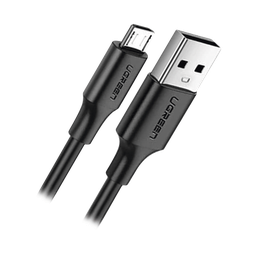 [60136] Cable USB-A a Micro USB | 1 Metro (3.28 Pies) | Tecnología de Carga Rápida Qualcomm / QC 3.0/2.0 | Recarga hasta 18W | Transmisión de Datos hasta 480Mbps | Tecnología de Carga Segura | Hasta 5,000 Flexiones | ABS y PVC de Alta Duración | 60136