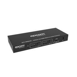 [EPC-MXB22A] Matricial HDMI | 2x2 | 4K2K@60Hz | HDR | YCbCr 4:4:4 | EDID Auto | Extractor de Audio | Salida de audio análoga y digitalizados | HDCP 2.2 | 18 Gbps | EPC-MXB22A