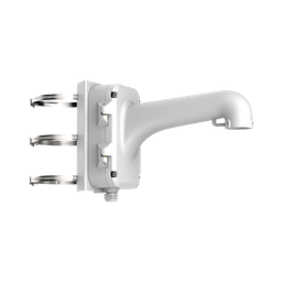 [DS-1604ZJ-POLE] Montaje de Poste para Domos Hikvision / Color Blanco / Uso en Exterior | DS-1604ZJ-POLE