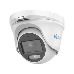 [THC-T129-MS] [ColorVu] Turret TURBOHD 1080p / Imagen a color 24/7 / Lente 2.8 mm / Micrófono Integrado / Luz Blanca 20 mts / IP66 / Metálica | THC-T129-MS