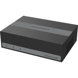 [DS-E04HGHI-D(B)] (eDVR) DVR 2 Megapíxel (1080P) Lite / 4 Canales TURBOHD + 1 Canal IP /  Hasta 1 Mes de Grabación / Unidad de Estado Solido Incluido / H.265+ / ACUSENSE Lite (Evita Falsas Alarmas) / Diseño Ultra Compacto / Extra Silencioso /  eSSD de | DS-E04HGHI-D(B)