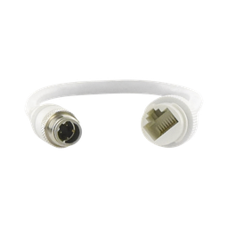 [M12TORJ45] Cable Adaptador Tipo Aviación a RJ45 (Red) para el Kit Movil DS-MP5604SD/GLF(LITE)(KIT) | M12TORJ45