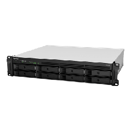 [RS1221RP+] Servidor de Almacenamiento en Red Synology RackStation RS1221RP+ | 8 Bahías | Expandible a 12 Bahías | CPU AMD Ryzen V1500B | 4 GB DDR4 ECC | RAID Soportado | 10/25GbE | Virtualización Certificada | Protección de Datos Integral | RS1221RP+