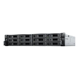 [RS2423+] Servidor de Almacenamiento RackStation RS2423+ | 12 Bahías | 2U | Hasta 216 TB | Rendimiento 3,500/1,700 MB/s | Expansión a 432 TB | 10GbE | Fuentes de Alimentación Duales | Alta Disponibilidad. | RS2423+