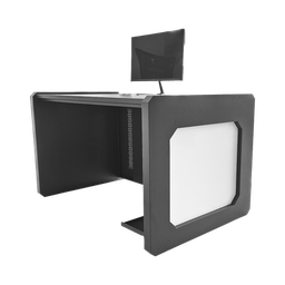 [DESK01/B] Escritorio Estación Mobiliaria Profesional de Monitoreo y Control / Videovigilancia / Acceso / Alarmas / Etc... / Metálica / Color Gris Oxford | DESK01/B