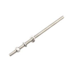 [CH80] Kit de 10 Varillas Roscadas de 3/8 x 8 in, con Arandelas Planas, Arandelas de Seguridad y Tuercas. | CH80