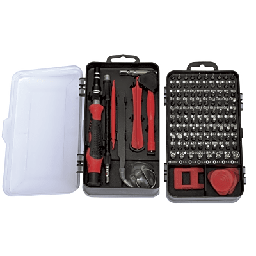 [PST-H020-04] Juego de Reparación de Pantallas o Dispositivos Electrónicos de Uso Fino con 115 piezas con Estuche de Almacenaje. | PST-H020-04