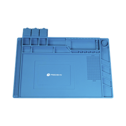 [PST-S03-001] Tapete de silicona de 45 x 30 cm, resistente al calor con áreas magnéticas y de almacenamiento de componentes, ideal para la reparación de equipos y tarjetas electrónicas. | PST-S03-001