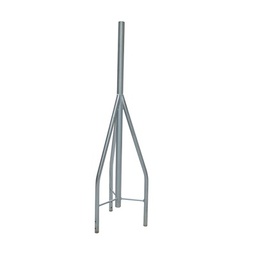 [SCZ-35] Tramo de remate / copete, tubo industrial 1 1/4" con tubo central 1 7/8", galvanizado por electrólisis | SCZ-35
