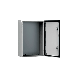 [MAS0504026R5] Gabinete de Uso Exterior MAS 500 x 400 x 260 mm NEMA 4/12/13; IP66; IK10 de Acero Dulce 1.5 mm con Platina de Montaje Incluida Color Gris Claro | MAS0504026R5