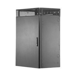 [WME9BL] Gabinete de Montaje en Pared TrueEdge™, Con 9 UR para Equipo Activo y 9 UR para Paneles de Parcheo, Fabricado en Acero, Color Negro | WME9BL