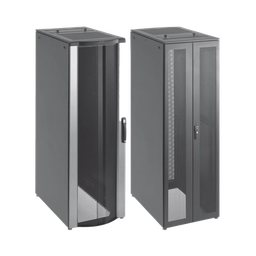 [PSCPC20610B] Gabinete de Telecomunicaciones ProLine FloTek PC, 600 mm de Ancho, 1000 mm de Profundidad, 42 UR, Color Negro | PSCPC20610B