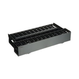 [NCMH2] Organizador de Cables Horizontal NetManager, Doble (Frontal y Posterior), Para Rack de 19in, 2UR | NCMH2