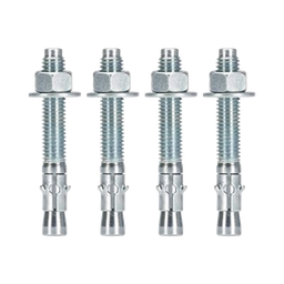 [RFAKIT] Kit de Anclaje a Piso, Para Rack de 2 o 4 Postes, Fabricado en Acero, 4 Piezas | RFAKIT