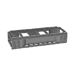 [DCHS2] Organizador de Cables Horizontal CableTek, Sencillo (Solo Frontal), Para Rack de 19in, 2 UR | DCHS2