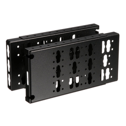 [R2PPDUB] Kit de Soportes Para Instalación de PDUs Verticales, en Racks de 2 o 4 Postes de Panduit, Color Negro | R2PPDUB