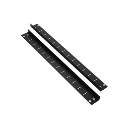 [PZWMC12RR] Kit de Rieles Posteriores para Gabinetes PanZone de Panduit, de 12 UR, Color Negro | PZWMC12RR