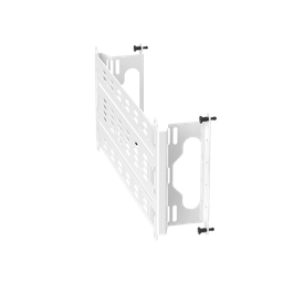 [MSSHLF] Accesorio Para Montaje de Equipos o Dispositivos en Gabinetes Multipropósito, de Instalación a Presión, de Acero, Color Blanco | MSSHLF