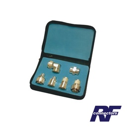 [RFA-4013] Kit completo de 6 Adaptadores 7-16 DIN. | RFA-4013