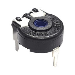 [531-PT10V-50K-S] Potenciómetro de Carbón 50K, 0.15W, 10 mm, Montaje Horizontal, Ajuste Vertical. | 531-PT10V-50K-S