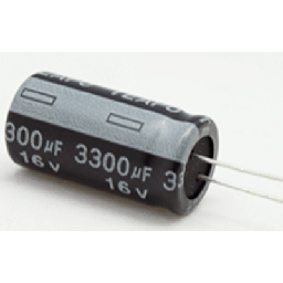 [3300M0016V] Capacitor Electrolítico 3300MF, 16 V. | 3300M0016V