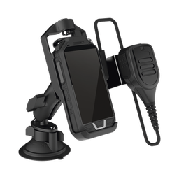 [13035500] Base para Vehículo Compatible con RugGear RG725 y RG750, Incluye Puerto de Carga | 13035500