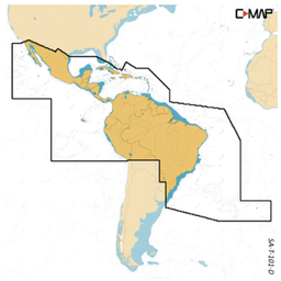 [M-SA-T-101-D-MS] Carta de navegación de América del sur de uso exclusivo para pantallas NSX | M-SA-T-101-D-MS