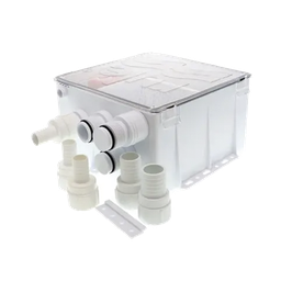 [98B-24] Sistema de desagüe para duchas con bomba de achique de 800 galones por hora a 24 Volts de corriente directa e interruptor de flotación | 98B-24