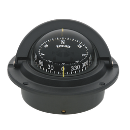 [F-83] Brújula serie Voyager en color negro, cuenta con iluminación nocturna color verde. | F-83