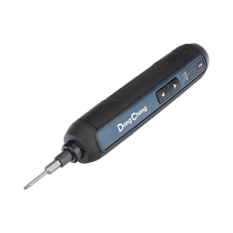 [DCP-L045E] Destornillador Inalámbrico Recargable 4V / Batería 2.0Ah / Par Máximo 5.0 Nm / Portabrocas Hexagonal 1/4 in / 8 Puntas Magnéticas con Estuche | DCP-L045E