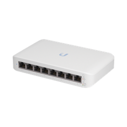 [USW-LITE-8-POE] Switch UniFi Lite Administrable PoE de 8 Puertos 10/100/1000 Mbps (4 puertos 802.3af/at), 52 W | USW-LITE-8-POE