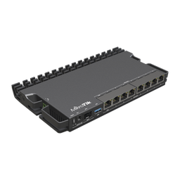 [RB5009UPR+S+IN] RB5009UPr+S+IN 8 puertos PoE in/out, 1 SFP+, Solo RouterOS v7 | RB5009UPR+S+IN