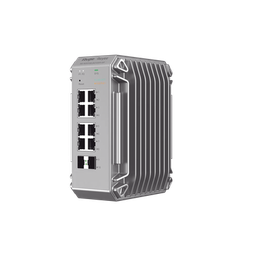 [RG-NIS3100-8GT2SFP-HP] Switch Industrial PoE, Ideal para temperaturas Extremas y protección contra descargas, 8 puertos Gigabit PoE 802.3af/at + 2 SFP para fibra 1Gb, gestión gratuita desde la nube, 125w | RG-NIS3100-8GT2SFP-HP