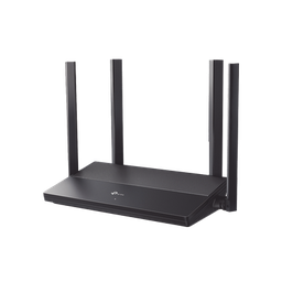 [EX141] Router WiFi 6 AX 1500 Mbps / MU-MIMO 2X2 y OFDMA / 1 Puerto WAN Gigabit / 3 Puertos LAN Gigabit / Soporta IPV6 y TR-069 / 4 Antenas Beamforming / Seguridad WiFi WPA3 | EX141