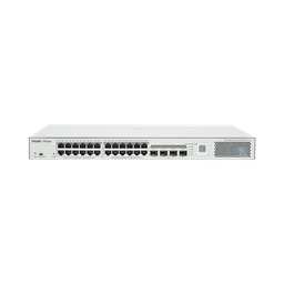 [RG-NBS3100-24GT4SFP-P-V2] Switch Administrable L2 PoE+ hasta 370W, 24 Puertos Eth 1G, 4 puertos SFP 1G, Administración Remota en la Nube. | RG-NBS3100-24GT4SFP-P-V2