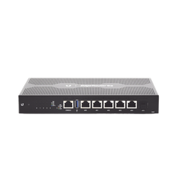 [ER-6P] EdgeRouter 6 PoE pasivo 24 V, con 5 puertos 10/100/1000 Mbps + 1 puerto SFP, con funciones avanzadas de ruteo | ER-6P