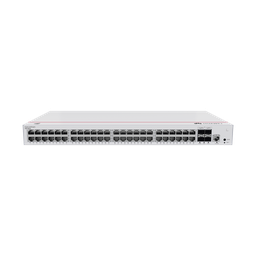[S220-48P4S] Switch de Acceso Gigabit Administrable PoE Capa 2 / 48 puertos 10/100/1000 Mbps (PoE) / 4 Puertos 1GE SFP Uplink / ERPS / IMGP Snooping / DHCP Snooping / PoE Perpetuo / 380W / Administración Nube Gratis | S220-48P4S
