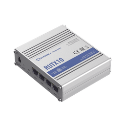 [RUTX10] Router Industrial Inalámbrico VPN 802.11ac, 4 puertos Gigabit | RUTX10