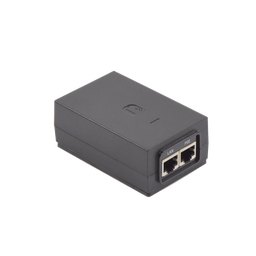 [POE-24-24W] Adaptador PoE Ubiquiti de 24 VDC, 1.0 A Puerto Fast Ethernet | POE-24-24W