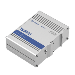 [TSW210] Switch Industrial No-Administrable 8 puertos Gigabit, 2 SFP 1G | TSW210