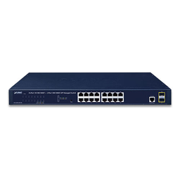 [GS-4210-16T2S] Switch Administrable Capa 2, 16 Puertos 10/100/1000T, 2 Puertos SFP 100/1G/2.5G, Administración Remota con CloudNMS | GS-4210-16T2S