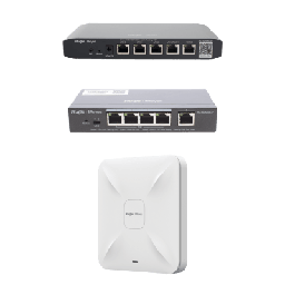 [RG-DEMO-CCTV-W5] Equipos Ruijie DEMO Ideal para Probar Integraciones de Redes y WiFi 5 con CCTV | RG-DEMO-CCTV-W5