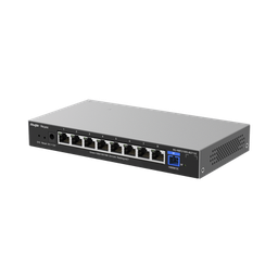 [RG-NBF2100S-8GT1SC] e-Lighten ONU / Switch Hibrido, Capa 2 con un Puerto PON 1G SC/UPC y 8 Puertos Ethernet 1G hasta 100 Clientes | RG-NBF2100S-8GT1SC