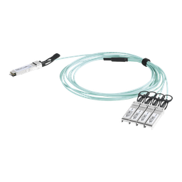 [LP-AOC-40G-4X10G-2M] Cable AOC QSFP+ de 40 Gbps a 4x 10 Gbps / Cable de fibra óptica Activo / Longitud: 2 metros | LP-AOC-40G-4X10G-2M