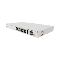 [CRS320-8P-8B-4S+RM] Cloud Router Switch 16 puertos, 8 PoE+ y 8 PoE++, Fuentes redundantes Hot-Swap | CRS320-8P-8B-4S+RM