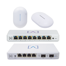 [ALTA-STR-KIT] Starter KIT Alta Labs: Incluye 1 Router (Route10) / 1 Switch PoE (S8-POE) / 1 Puntos de Acceso WiFi 6 AP6 / 1 Punto de Acceso AP6-PRO / Bloqueo de Contenido / Administración en la Nube / App Gratuita / Compatible con la plataforma Purple | ALTA-STR-KIT