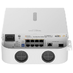 [WI-PCES309GF-O] Switch PoE / Administración en la nube / Con 8 puertos 10/100/1000 Mbps PoE af/at/bt  / 1 Puerto Ethernet Uplink 10/100/1000 MBPS/1 Puerto SFP Uplink 10/100/1000 MBPS  / Presupuesto 110 W / PoE hasta 250 metros / Soporta protocolo ONVIF | WI-PCES309GF-O