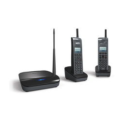 [FREESTYL-SIP2] Sistema Telefónico Inalámbrico SIP de Largo Alcance, Incluye Base y Dos Teléfonos Inalámbricos, Soporta 10 Cuentas SIP, Hasta 4 Llamadas Simultaneas, | FREESTYL-SIP2